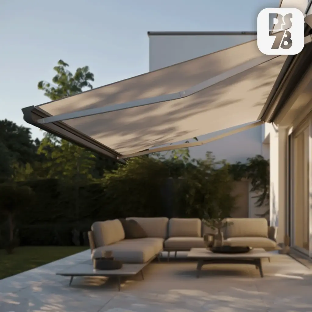 Toldo de brazo invisible